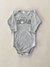 Body de manga larga Roar gris