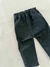 Pantalon de gabadina elastizado negro - tienda online