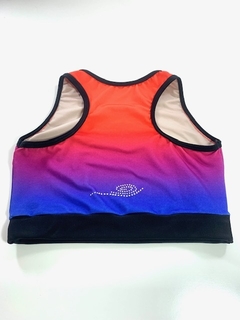 TOP DEPORTIVO LYCRA SUBLIMADA - comprar online