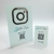 Kit Qr Code: Placa Instagram + Placa Pix - loja online