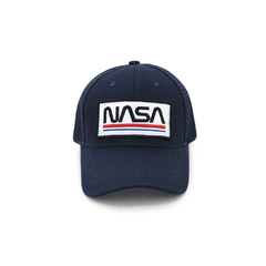 Gorra Trucker Nasa Con Visera Unisex Bordada Red Ajustable - ciudadmagicaindumentaria