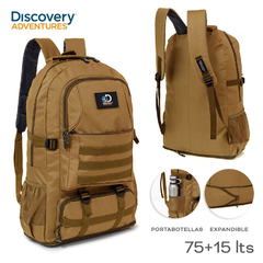 Mochila Mochilero Montaña Camping Discovery 75+15 Lts 21505 - comprar online