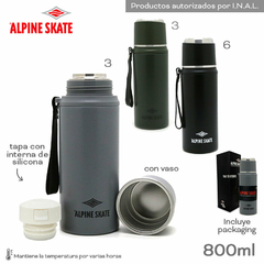 ALPINE SKATE - TERMO ACERO INOXIDABLE 800ML - comprar online