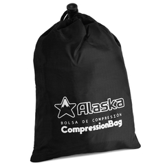 BOLSA DE COMPRESIÓN BLACK CAMPING - ALASKA MOUNTAIN en internet