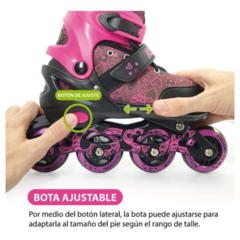 Rollers Extensibles Onyx 275 Kossok 3 En 1 + Kit De Protecciones - ciudadmagicaindumentaria
