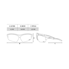 WEIS - PERFORMANCE SUNGLASSES WEIS LAID BY RUSTY LAID CBNO/S17SM