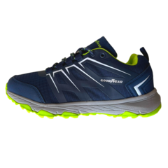 Zapatilla Trail Goodyear Art.8733 azul/verde