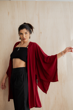 Kimono Safira Marsala - comprar online