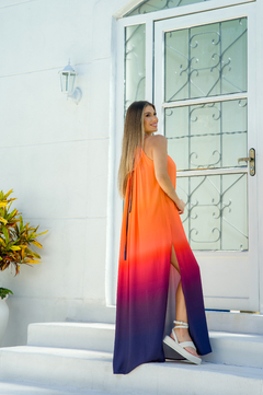 Vestido Capri Degradê Laranja - comprar online