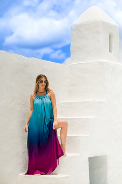 Imagem do Vestido Capri Degradê Azul