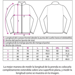 CAMPERA CABALLERO BONDEADA ABYSS 23I-0208 MARINO - comprar online