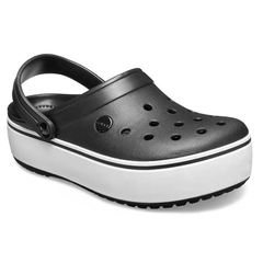 PLATFORM CLOG BLACK WHITE - comprar online