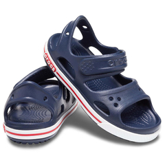 CROCBAND II SANDAL PS KIDS NAVY WHITE - sommerdeportes