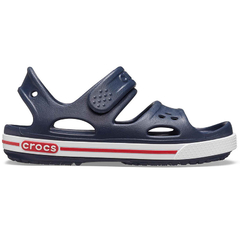 CROCBAND II SANDAL PS KIDS NAVY WHITE