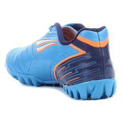 BOTIN PENALTY FUTBOL 5 SPEED XX AZUL MARINO NARANJA - sommerdeportes