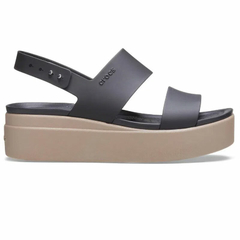 BROOKLYN LOW WEDGE W BLACK MUSHROOM