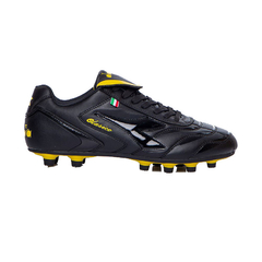 BOTIN DIADORA CAMPO CLASICO NEGRO AMARILLO