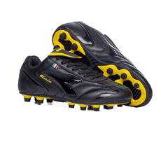 BOTIN DIADORA CAMPO CLASICO NEGRO AMARILLO - comprar online