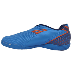 BOTIN PENALTY FUTSAL SPEED XX KIDS AZUL MARINO NARANJA - sommerdeportes