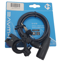 CABLE CON LLAVE 1mt M-WAVE - comprar online