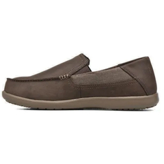 CROCS SANTA CRUZ 2 LEATHER ESPRESSO WALNUT - comprar online