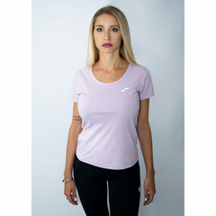 REMERA SNAUWAERT BASIC ALGODON VIOLETA MELANGE