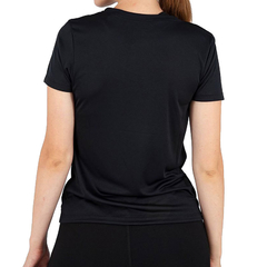 REMERA SNAUWAERT NET DAMA DRY NEGRO - tienda online