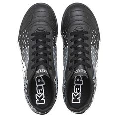 BOTIN KAPPA FUTBOL 5 TURIN TG BLACK GREY BISE - tienda online