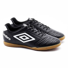 BOTIN UMBRO FUTSAL CLASS NEGRO BLANCO - comprar online