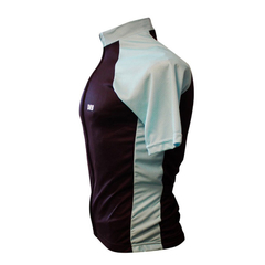 Imagen de REMERA CICLISMO DRB BOLT NEGRO TURQUESA