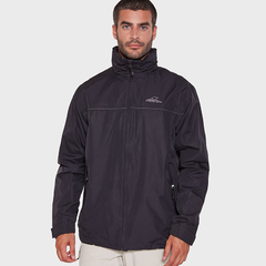 CAMPERA ROMPEVIENTO MONTAGNE NIX CON RED NEGRA - comprar online