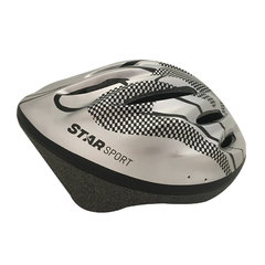 CASCO CICLISMO STARSPORT 21 GRIS NEGRO ADULTO - comprar online