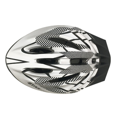 CASCO CICLISMO STARSPORT 21 GRIS NEGRO ADULTO - sommerdeportes