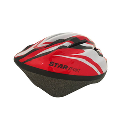 CASCO CICLISMO STARSPORT 21 ROJO BLANCO ADULTO en internet