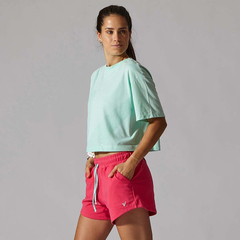 SHORT VANDALIA DAMA ALGODÓN FUCSIA - comprar online