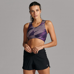 TOP VANDALIA SUPLEX ESTAMPADO CAMUFLADO VIOLETA - sommerdeportes