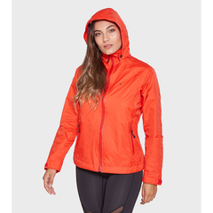 CAMPERA ROMPEVIENTO DAMA MONTAGNE ELUNEY CORAL - tienda online