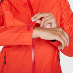 CAMPERA ROMPEVIENTO DAMA MONTAGNE ELUNEY CORAL - comprar online