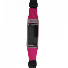 RIÑONERA EXTENSIBLE TOUCH REFLECTIVA SKILL FUCSIA