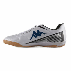 BOTIN KAPPA FUTSAL KICK IC WHITE BLACK - comprar online