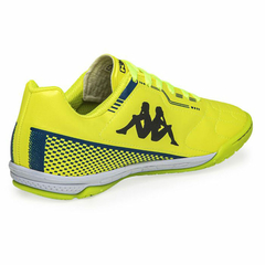 BOTIN KAPPA FUTSAL KICK IC KIDS YELLOW FLUOR BLACK - sommerdeportes