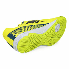 BOTIN KAPPA FUTSAL KICK IC KIDS YELLOW FLUOR BLACK en internet