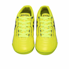 BOTIN KAPPA FUTSAL KICK IC KIDS YELLOW FLUOR BLACK