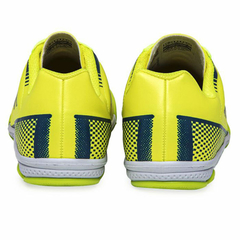 BOTIN KAPPA FUTSAL KICK IC KIDS YELLOW FLUOR BLACK - comprar online