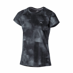 REMERA ABYSS DAMA DRY GRIS OSCURO 828