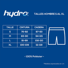 SHORT NATACION HYDRO NUCLEA SR AZUL CELESTE - tienda online