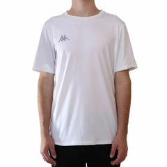 REMERA KAPPA DONATO CABALLERO DRY BLANCO