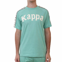 REMERA KAPPA BALIMA CABALLERO ALGODON GREEN SAGE BEIGE