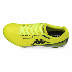 BOTIN KAPPA FUTSAL KICK IC YELLOW FLUOR BLACK - tienda online