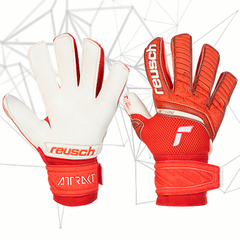 GUANTE ARQUERO REUSCH PROF ATTRAKT PRO JR GOLD ROJO